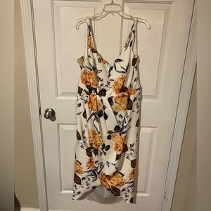 City Chic tulip hem dress